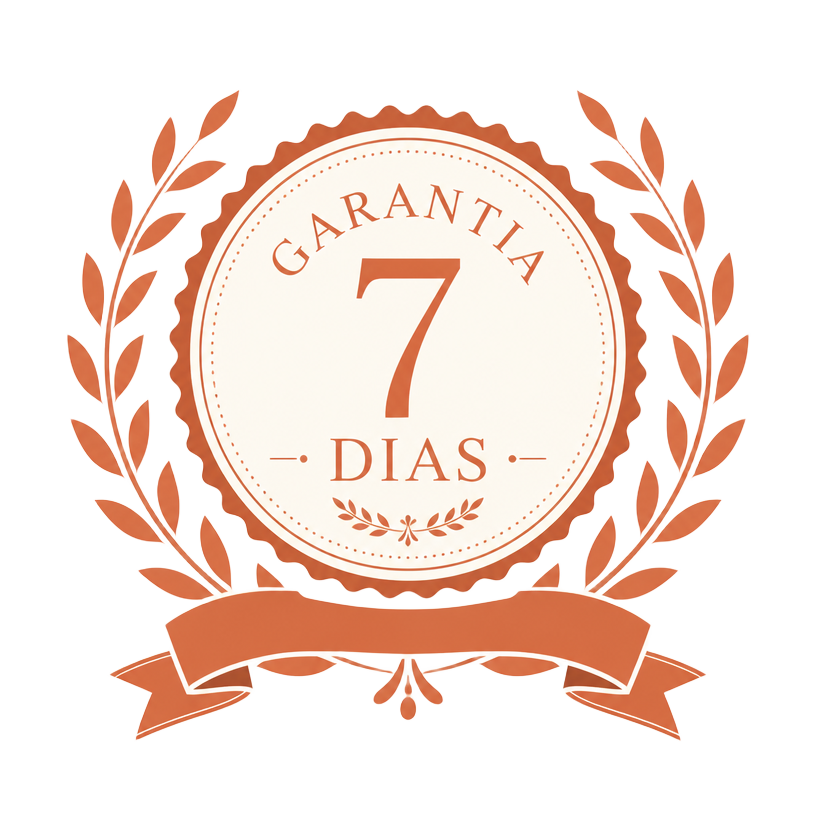 Selo de garantia de 7 dias